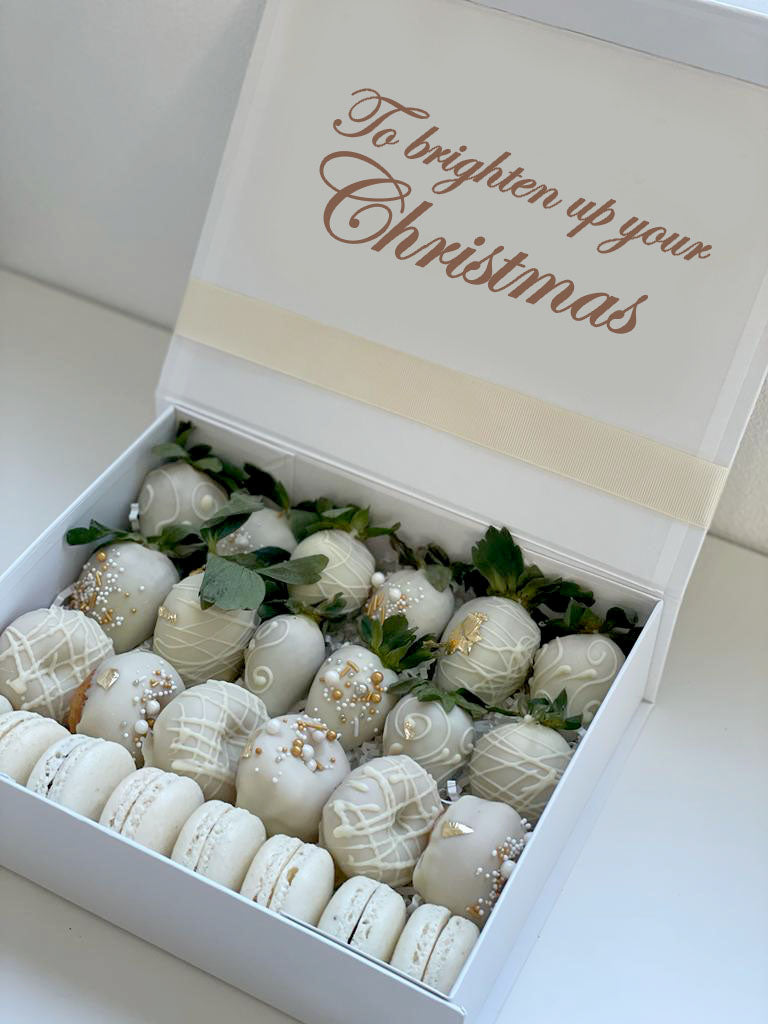 Christmas Dessert Box - Macaron Delights Sydney