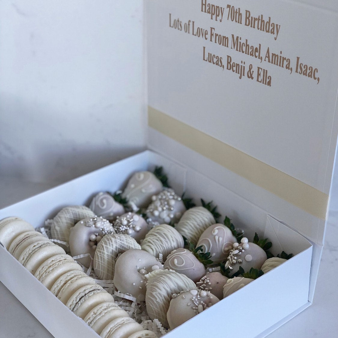 White Spirit - Macaron Delights Sydney