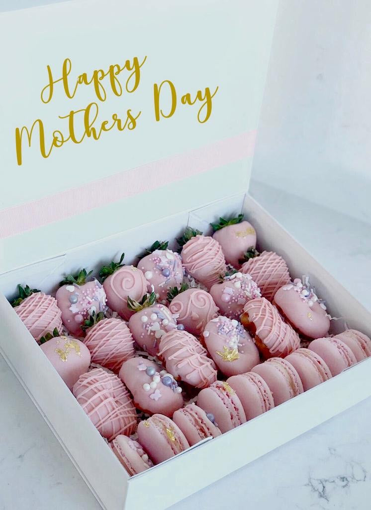 Mothers Day Pretty In Pink - Macaron Delights Sydney